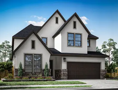 New construction Single-Family house 32167 Sky Branch Dr, Fulshear, TX 77441 plan Downy - image