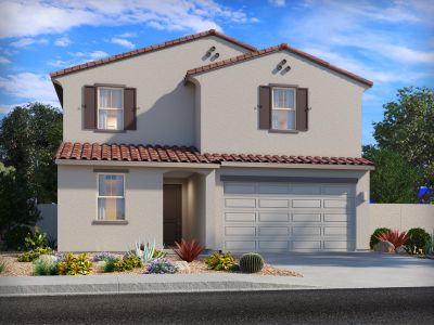 New construction Single-Family house 12562 N Red Kite Dr, Marana, AZ 85658 plan Emerald - image