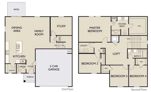 New construction Single-Family house 31 Crescent Blvd, Carrollton, GA 30116 plan Splendor - image