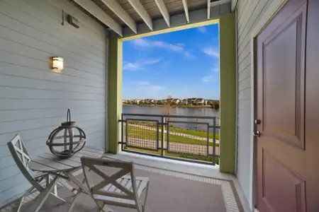 New construction Condo house 7545 Laureate Blvd, Unit 7106, Orlando, FL 32827 plan Chestnut - image