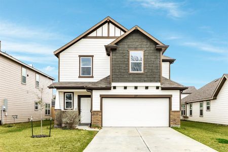 New construction Single-Family house 217 Laura Leigh Lane, Angleton, TX 77515 - photo 0