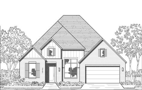 New construction Single-Family house 18206 Hairpin Banksia Ln, Conroe, TX 77302 plan Bradford - image