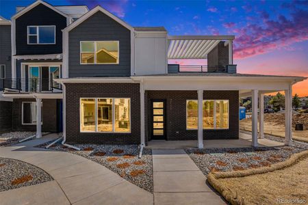 New construction Townhouse house 888 S Valentia St, Unit 106, Bldg 14, Denver, CO 80247 C plan- photo 1 1