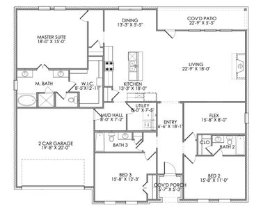 New construction Single-Family house 609 E Thoroughbred, Weatherford, TX 76087 Plan Unknown- photo 1 1