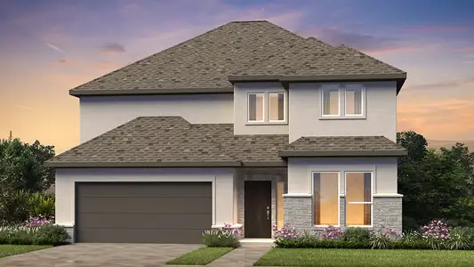New construction Single-Family house 9607 Yaletzi Gardens St, Richmond, TX 77407 plan Saffron - image