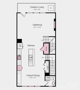 Structural options added include; Fireplace, full bath on ground floor, gourmet kitchen, storage on main level, and ledge in primary shower.