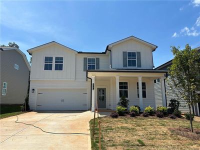 New construction Single-Family house 5308 Farm Ridge Ct, Flowery Branch, GA 30542 Travis- photo 0
