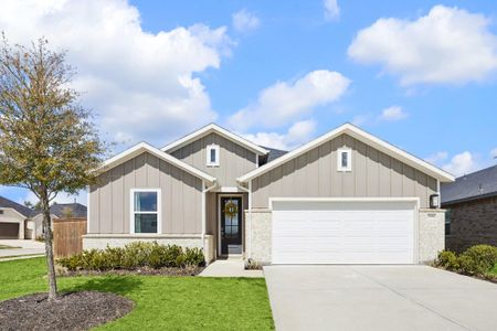 New construction Single-Family house 21846 Redwood Bluff Trl, Cypress, TX 77433 plan Rayburn - image