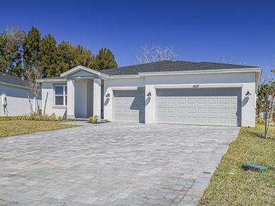 New construction Single-Family house 5637 Hampton Park Cir, Vero Beach, FL 32966 plan Coral - image