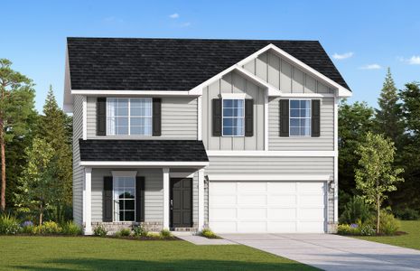 New construction Single-Family house Ludowici, GA 31316 plan The Denmark - image