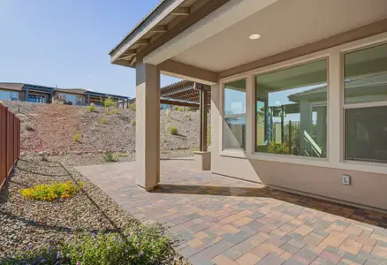 New construction Duplex house 4053 Desert Moon Dr, Wickenburg, AZ 85390 plan Muros Elevation A - image 4