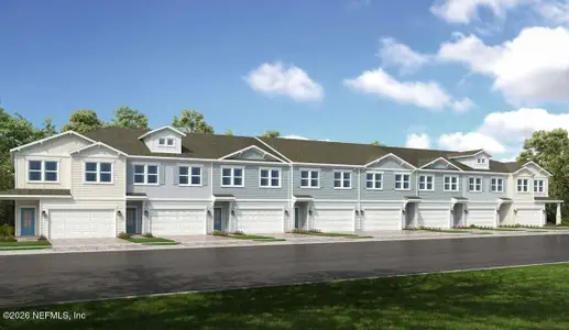 New construction Townhouse house 384 Cherry Elm Dr, St. Augustine, FL 32092 - image