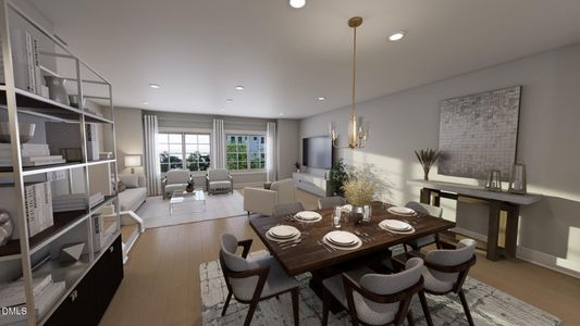 New construction Townhouse house 2411 Adrift Rd, Fuquay Varina, NC 27526 plan Atlas End Unit - image 15