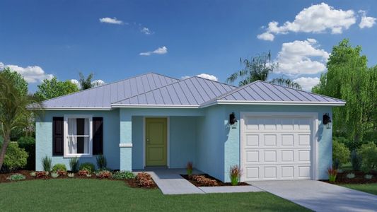 New construction  house 50 Montoya Ft, Fort Pierce, FL 34951 plan Horizon - image