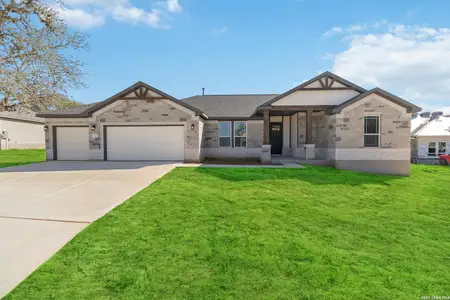 New construction Single-Family house 21136 Prairie Rose, San Antonio, TX 78264 plan Carter - image