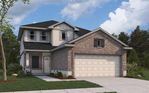 New construction Single-Family house 2965 Buckthorn Dr, Brookshire, TX 77423 plan Matagorda - image