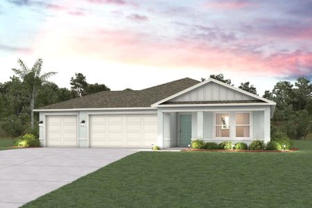 New construction Single-Family house 1535 El Dorado Blvd N, Cape Coral, FL 33993 plan Biscayne - image