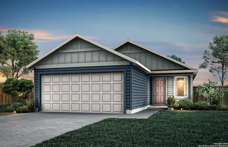 New construction Single-Family house 10211 Monte Carmel Pl, Converse, TX 78109 plan Kemp - image