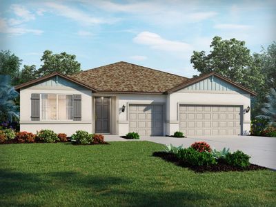 New construction Single-Family house 3915 Nature Sound Ln, Bartow, FL 33830 plan Oakhurst - image