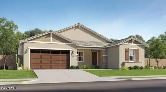 New construction Single-Family house 3718 E Gallatin Wy, San Tan Valley, AZ 85143 plan Ridge Plan 5074 - image