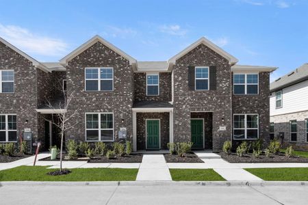 New construction Townhouse house 234 Wagon Spoke Wy, Unit 17, Fort Worth, TX 76120 - image