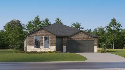New construction Single-Family house 4103 Dights Ceres, San Antonio, TX 78245 plan Joplin - image