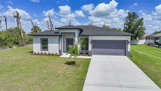 New construction Single-Family house 11370 Gulfstream Blvd, Port Charlotte, FL 33981 - image