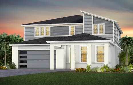 New construction Single-Family house 7440 Sienna Wood Ave, Orlando, FL 32829 plan Scarlett - image