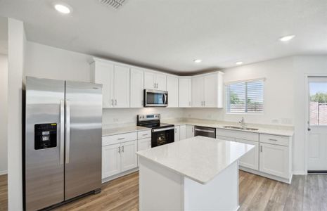 Spacious kitchen with ample cabinet space*real home pictured