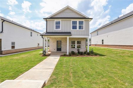 New construction Single-Family house 1280 Firefly Field Trce, Lawrenceville, GA 30045 plan Thompson - image