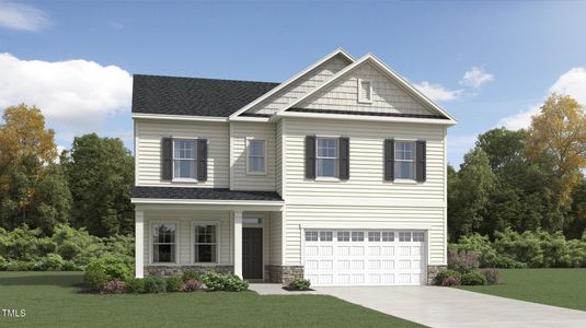 New construction Single-Family house 265 Sutherland Dr, Franklinton, NC 27525 Landrum III- photo 0