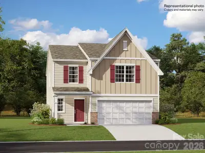 New construction Single-Family house 722 Espresso Dr, Shelby, NC 28152 plan Frost II - image