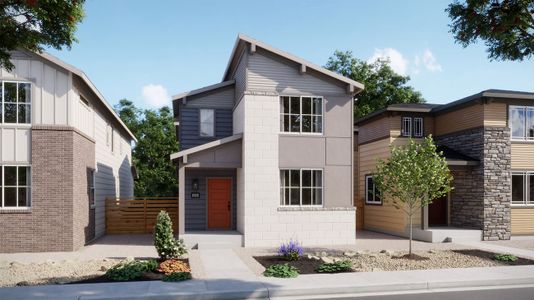 New construction Single-Family house 5441 N Eaton Park Wy, Aurora, CO 80019 plan 2214 - image
