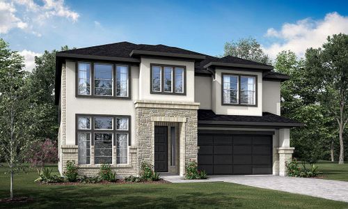 New construction Single-Family house 30235 Gold Finch Pl, Fulshear, TX 77441 Vienna- photo 0