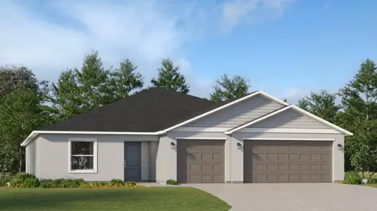 New construction Single-Family house 2037 Lasso Loop, Eagle Lake, FL 33839 Heritage- photo 0