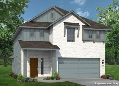 New construction Single-Family house 2334 Croaker Crk, San Antonio, TX 78245 plan Hunters Ranch 2446 - image