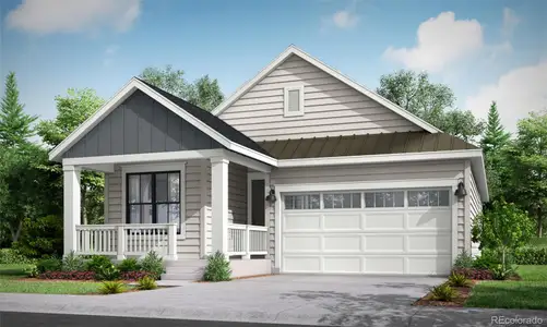 New construction Single-Family house 39738 Bradley St, Elizabeth, CO 80107 plan Snowmass - image