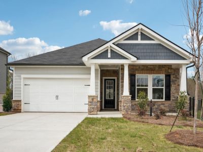 New construction Single-Family house 377 Sope Creek Cir, Pendergrass, GA 30567 plan Newport - image