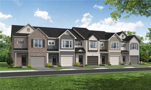 New construction Townhouse house 7064 Fringe Flower Drive, Unit 99, Austell, GA 30168 - photo 0