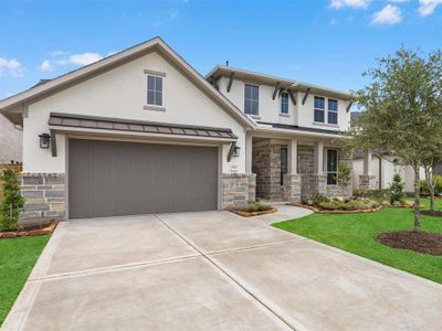 New construction Single-Family house 29822 Longleaf Grove Lane, Fulshear, TX 77441 Barnhart- photo 0