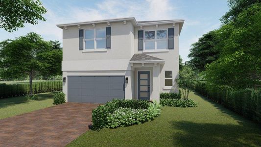 New construction Single-Family house 627 Ne 1St Ter, Florida City, FL 33034 plan Crosscourt - image