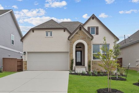 New construction Single-Family house 1321 S Brook Dr, Leander, TX 78641 plan The Gladesdale - image