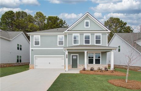 New construction Single-Family house 251 Arnewood Cir, Mcdonough, GA 30253 Jordan- photo 0