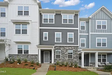 New construction Townhouse house 1445 Jay Rd, Knightdale, NC 27545 plan Colton - image