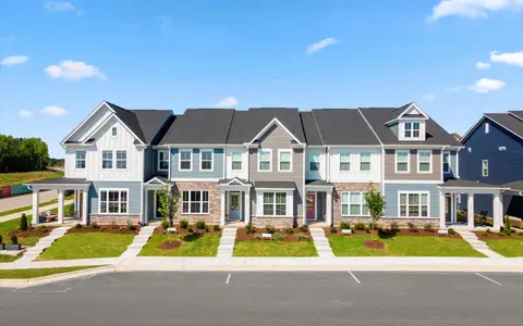 New construction Townhouse house 2341 Whitewing Ln, Wendell, NC 27591 Morgan- photo 0 0