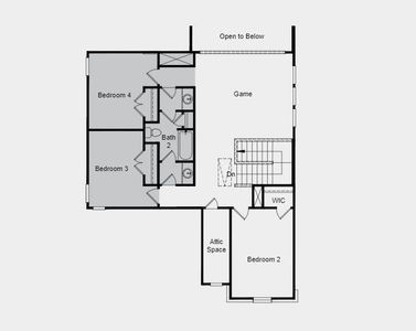 Structural options added: additional bedroom upstairs, pre-plumb for water softener in garage.