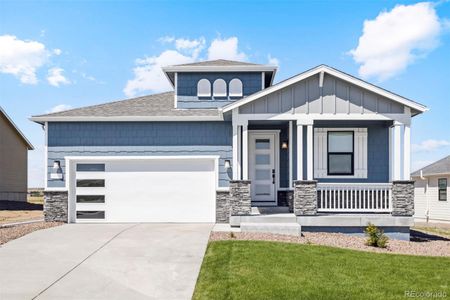 New construction Single-Family house 42996 Colonial Trl, Elizabeth, CO 80107 Aspen- photo 0 0