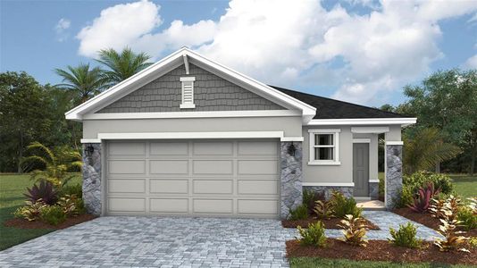 New construction Single-Family house 1825 Hammock Trace Dr, Parrish, FL 34219 plan Allex - image