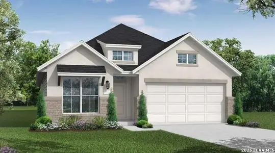 New construction Single-Family house 12304 Goulding, San Antonio, TX 78254 plan Gaines - image