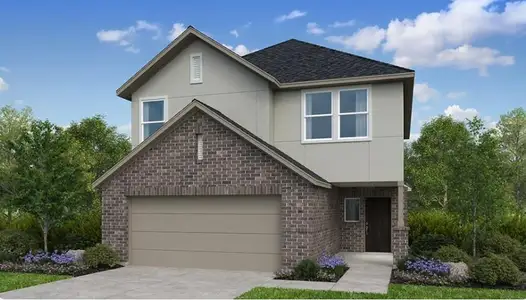 New construction Single-Family house 9231 Willowbank Gap Ln, Cypress, TX 77433 plan Sawyer - image